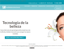 Tablet Screenshot of euroestetica.net
